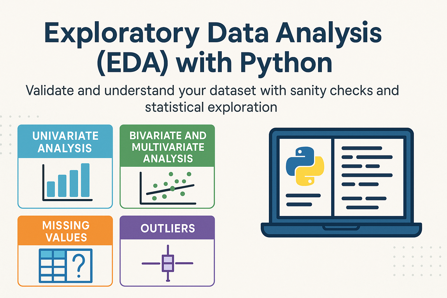 Exploratory Data Analysis with Python: An Overview