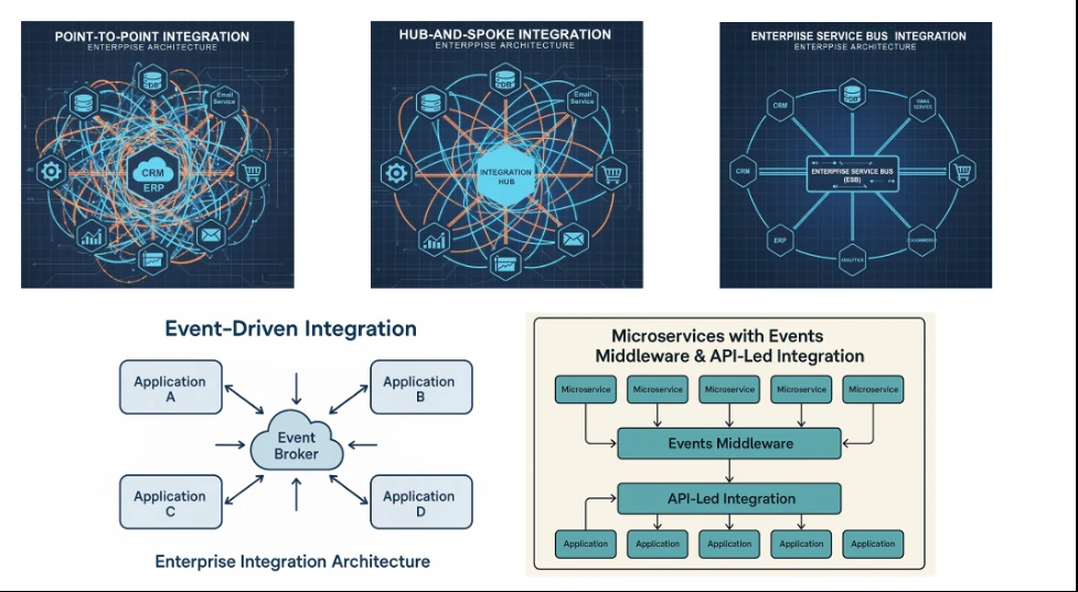Traditional vs modern integrations